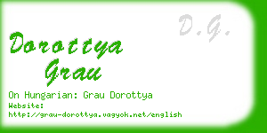 dorottya grau business card